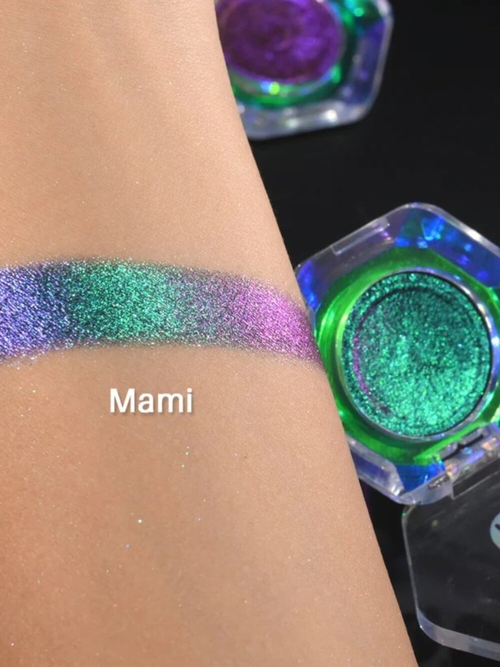 NABA Cosmetics Prismatic Hex Eyeshadow Single Mami Pressed Powder Cruelty-Free